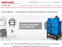 Tablet Screenshot of matair.com